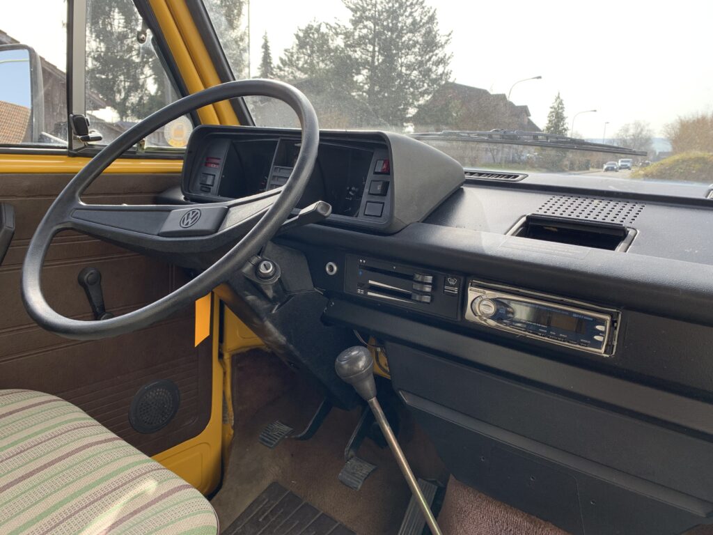 Cockpit im T3 Westfalia
